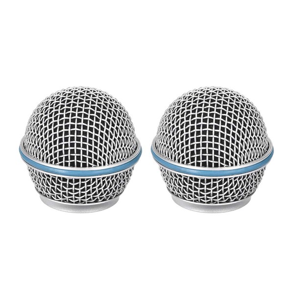 uxcell Microphone Ball Head Mesh Grill for SM58 BETA58 SM58LC