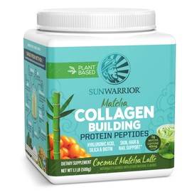 Vegan Collagen Protein Powder for Women Silica Plant Based Collagen Powder with Vegan Hair Skin and Nails Vitamins Non-GMO No Added Sugar Soy Dairy & Gluten Free (Coconut Matcha, 20 Servings)