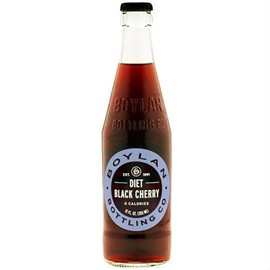Boylan Soda, Diet Black Cherry, 12 Fl. Oz. (Pack of 12)