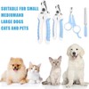 Mudder 4 Pieces Dog Nail Clippers Kit Dog Cat Pets
