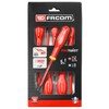 FACOM - Set of 5 Protwist Insulated Screwdrivers 1000V -