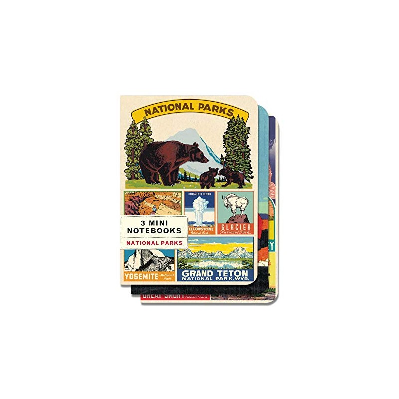 Cavallini & Co. National Parks Mini Notebooks