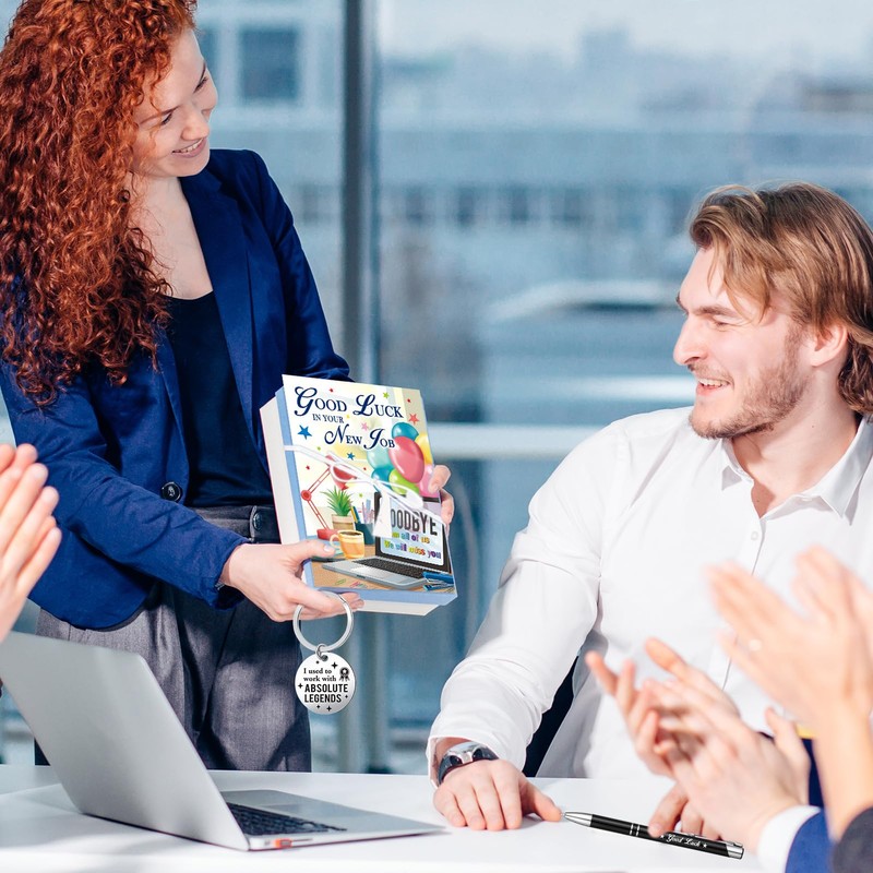 HOWAF New Job Gifts Set, Good Luck In Your New