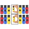 12pc BPA-Free Premium Quality ALAZCO Bag Clips - Value Set