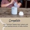 Tommee Tippee LetsGo Portable Baby Bottle Warmer, USB Rechargeable, Electric