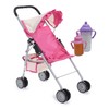 fash n kolor My First Doll Stroller with Basket -