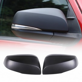 CHEAYAR Door Rear View Mirror Cover Cap Compatible with Toyota Tacoma 2015-2022, Exterior Side Cover, ABS Molding Trim 2pcs (Matt black)