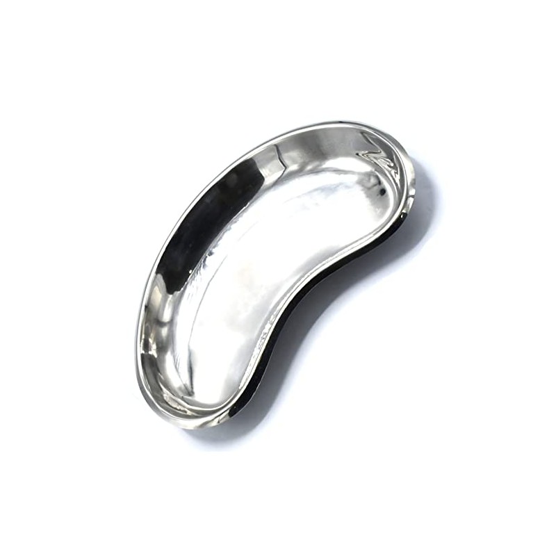 AAProTools Stainless Steel Medium Kidney Tray 8" inch Basin Emesis