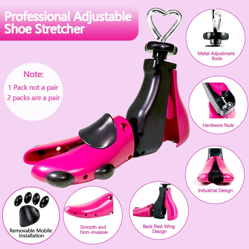 YUYJME Shoe Stretcher,Adjustable Boot Stretcher for Women Shoe Tree For