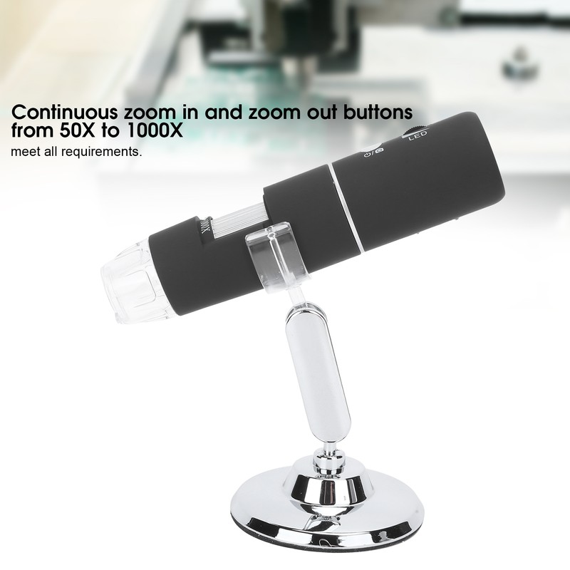 WiFi Wireless Digital 1080P Microscope 1000X Handheld Magnifier Camera 8