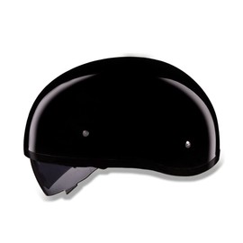 Daytona Helmets Half Skull Cap Motorcycle Helmet with Built-in Inner Shield, DOT Approved, Lightweight, Comfortable, and Durable Protection for Riders, Sleek Design, Fits and Styles