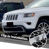 3PCS Honeycomb Grill Inserts Compatible with Jeep Grand Cherokee 2014-2016