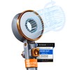 POWERLAP® Shower Head with Filter & Mounting Tool | PP