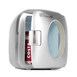 Uber Appliance UB-XL1-SILVER Mini Fridge, 9L