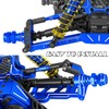 RCYouHott RC Upgrades Part for 1/10 Slash/Rustler/Stampede/Jato/Hoss 4X4 4WD VXL,Aluminum