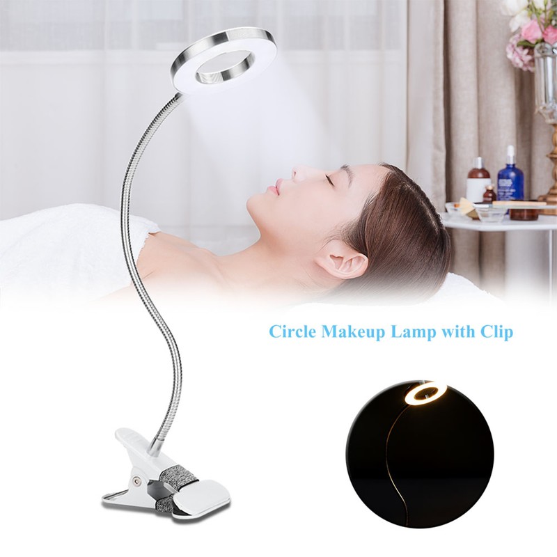USB Circle Makeup Lamp Eyebrow Lip Tattoo Beauty Salon Desktop