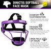 Dinictis Softball Face Mask, Lightweight, Comfortable, with Wide Field Vision,