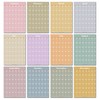 12x A3 Extra Large Pastel Wall Planner - Undated, 12