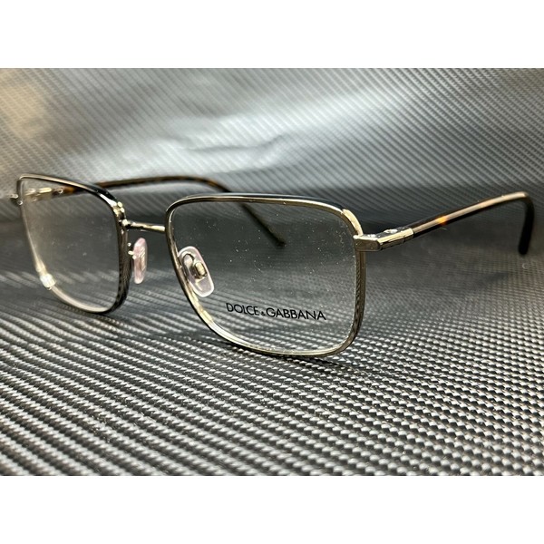 Dolce & Gabbana DG 1306 04 Gunmetal Men Authentic Eyeglasses Frame 56-18
