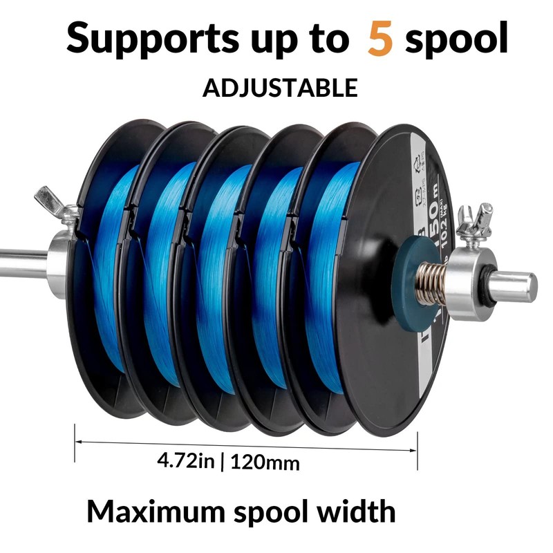 THKFISH Fishing Line Winder Fishing Line Remover Unwinding Function C-Line