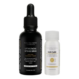 Sérum Facial Reafirmante Intensivo Dimetil Amino Etanol 10% Tensor y Anti-edad 30ml Nuestra Tierra Todo Tipo De Piel