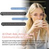 GenXenon AI Smart Glasses with Real-Time Translation, Wireless Bluetooth 5.3,