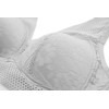 Womens Wireless Daisy Anti Sagging Bra No Underwire Lace Bralettes