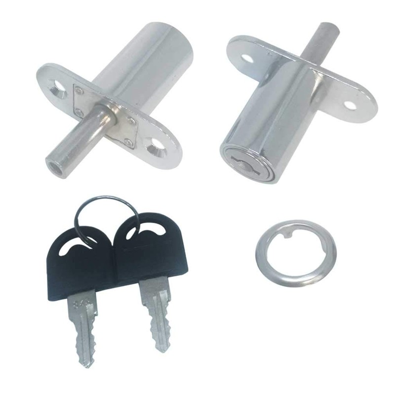 Smbbit Cylindrical Length 32 mm Push Plunger Lock Sliding Cabinet