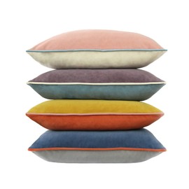 COFEDE Velvet Cushion Covers 16x16 inch Set of 4,Decorative Square Cushion Cases for Sofa Bedroom Couch,40x40 cm