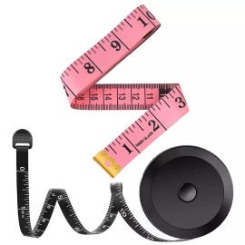GG BRANDS 2 Cinta Métrica Doble Cara Para Medir Prendas O Cuerpo 150cm