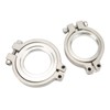 44 mm Wastegate V Band Clamp Set Stainless Steel Inlet