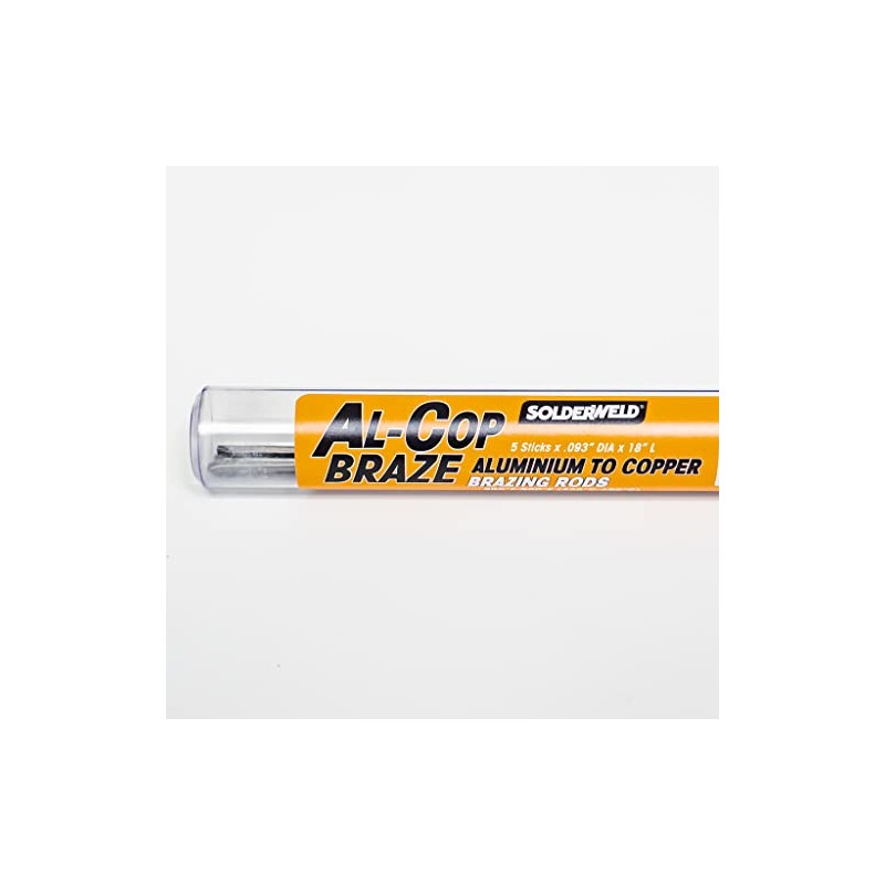 Solderweld SW-ALCU5K Al-Cop Braze Aluminum to Copper Brazing Rods 5