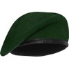 Rothco GI Type Inspection Ready Beret, Green, 7.5