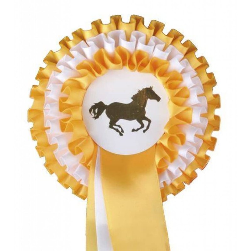 HKM 6249 Tournament Bow Triple Rosette Winner Bow Competition Bow