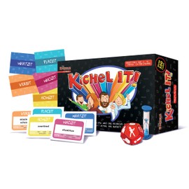 Kichel It- A Card Game for Jewish Family- Kids & Adults- Boys Girls- All Ages Who Like Hilarious Hints, Frenetic Guessing, Inept Acting- Years 8 to 120