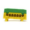 Pollmann protective conductor terminal block PE7-F2, 7-pin, green/yellow, 1 piece