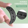 4PCS Hat Extender, Black Hat Adjuster Buckle with 7 Holes,
