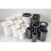 OTOOLWORLD 99.9% Pure Graphite Crucible Metal Melting Gold Silver Scrap