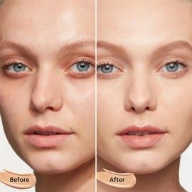 Mushroom Head Air Cushion CC Cream - BB Cream Foundation Makeup Concealer Moisturizing Oil Control, Long-Lasting & Waterproof, Easy Makeup Even Skin Tone (Nude, 3.21 Ounce (Pack of 1))