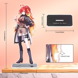UTIEHD Genshin Impact Character Display Stand Anime Acrylic Figure for Collectors (Mavuika)
