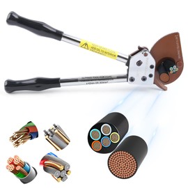 Yangoutool Ratchet Cable Wire Cutter and Heavy Duty Aluminum Copper Ratchet Cable Cutter for Cutting Electrical Wire Up to 240mm² Cutter Pliers