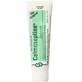 (Modelo #518449) Pomada de primeros auxilios de calmoseptina, tubo de 4 onzas, 1/cada uno por Calmoseptine Inc.