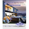 sixcow 2560-040 Flow Switch for Sundance Spas, Jacuzzi Hot Tub