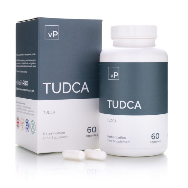 TUDCA 250mg x 60 Capsules - Over 99.5% Purity Third