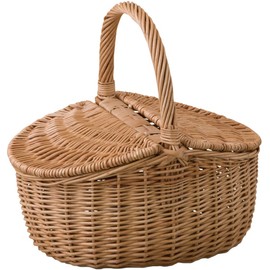 Posh Living Wicker Basket 10580 Natural W 33 D 24 H 32 (17) cm