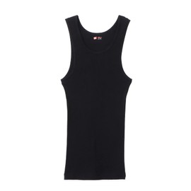 Hanes Tank Top A-shirt, Set of 2, 100% Cotton - blk