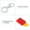 [PATIKIL] Leather Key Chain PU Leather Key Holder with Key