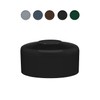 EMFA Fence Post Caps, Round, 50.6 mm, Black, Pack of