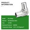 TAISHER 1PCS 304 Stainless Steel 90 Degree Elbow Pex Fittings,