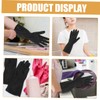 Beavorty 5 Pairs Rubber Dish Washing Gloves Reusable and Durable
